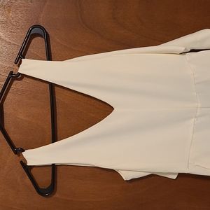 Cream Jumpsuit